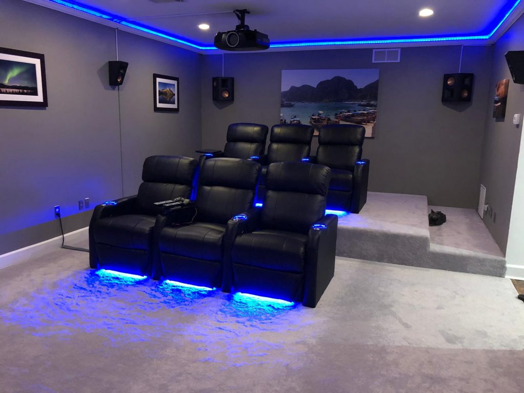 theater room build