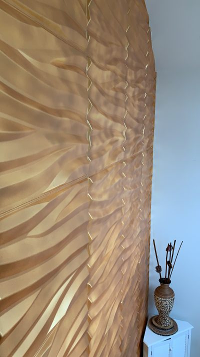 3D Wall Panels - Bamboo Pulp - (Pack of 12 - 64 sq. ft.) - #71