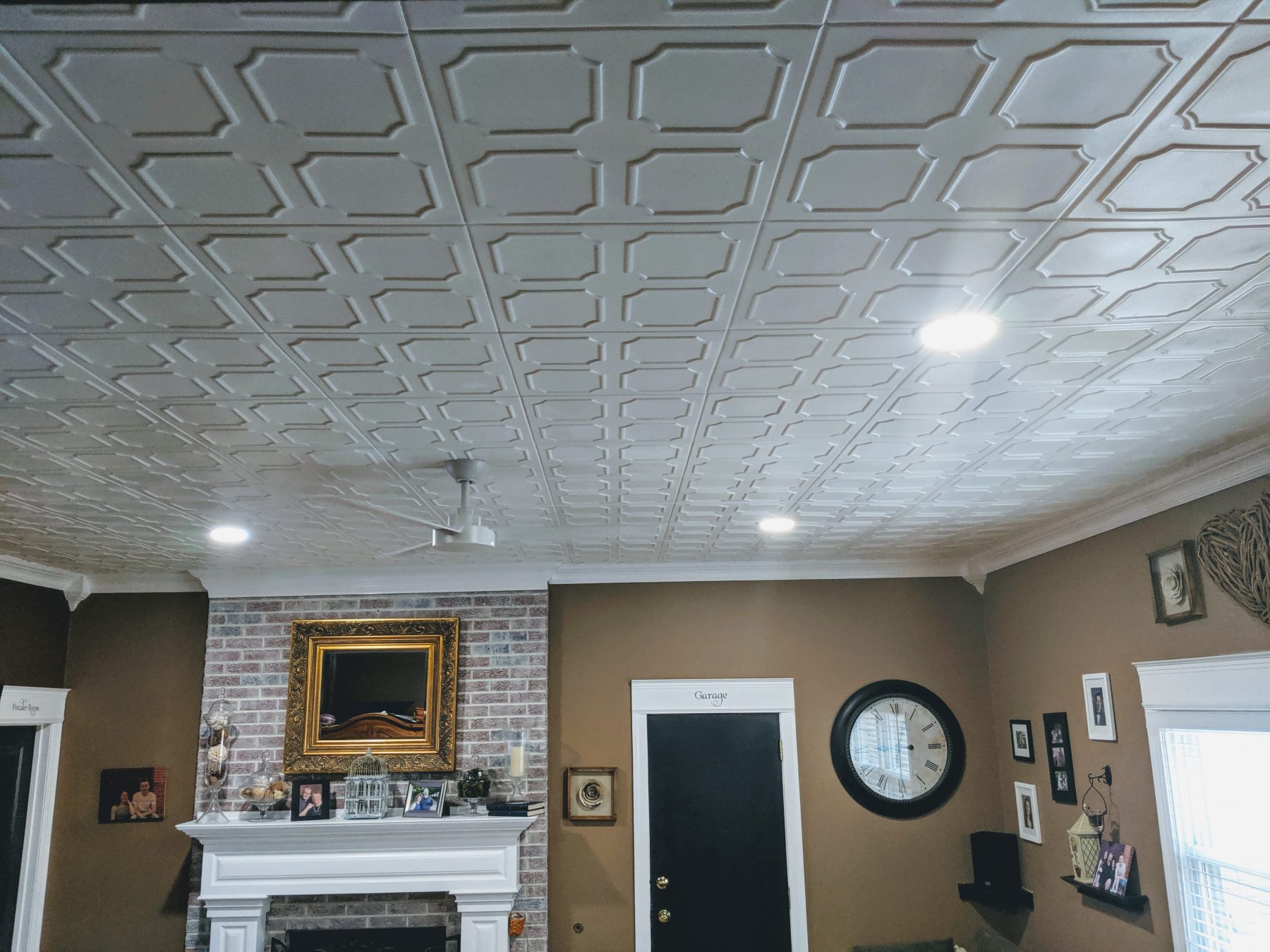 family room ceiling