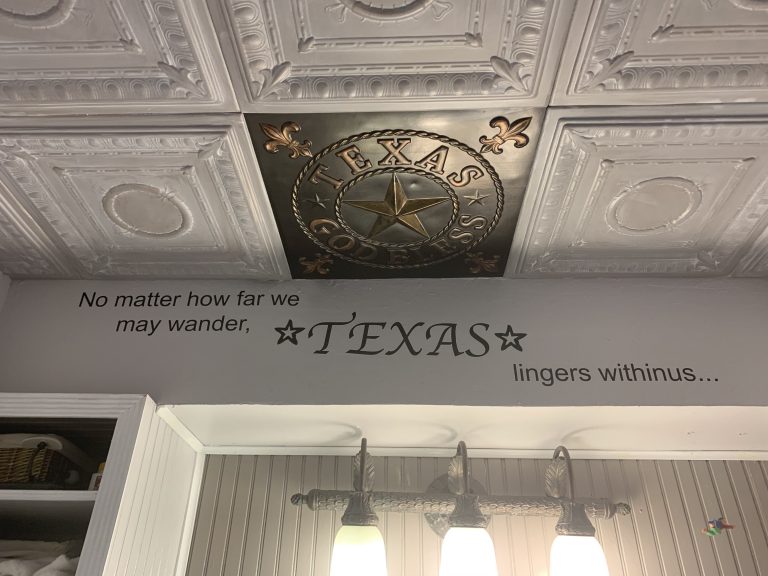 texas style bathroom