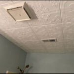 Ivy leaves glue up styrofoam ceiling tile 20 in x 20 in r37 1