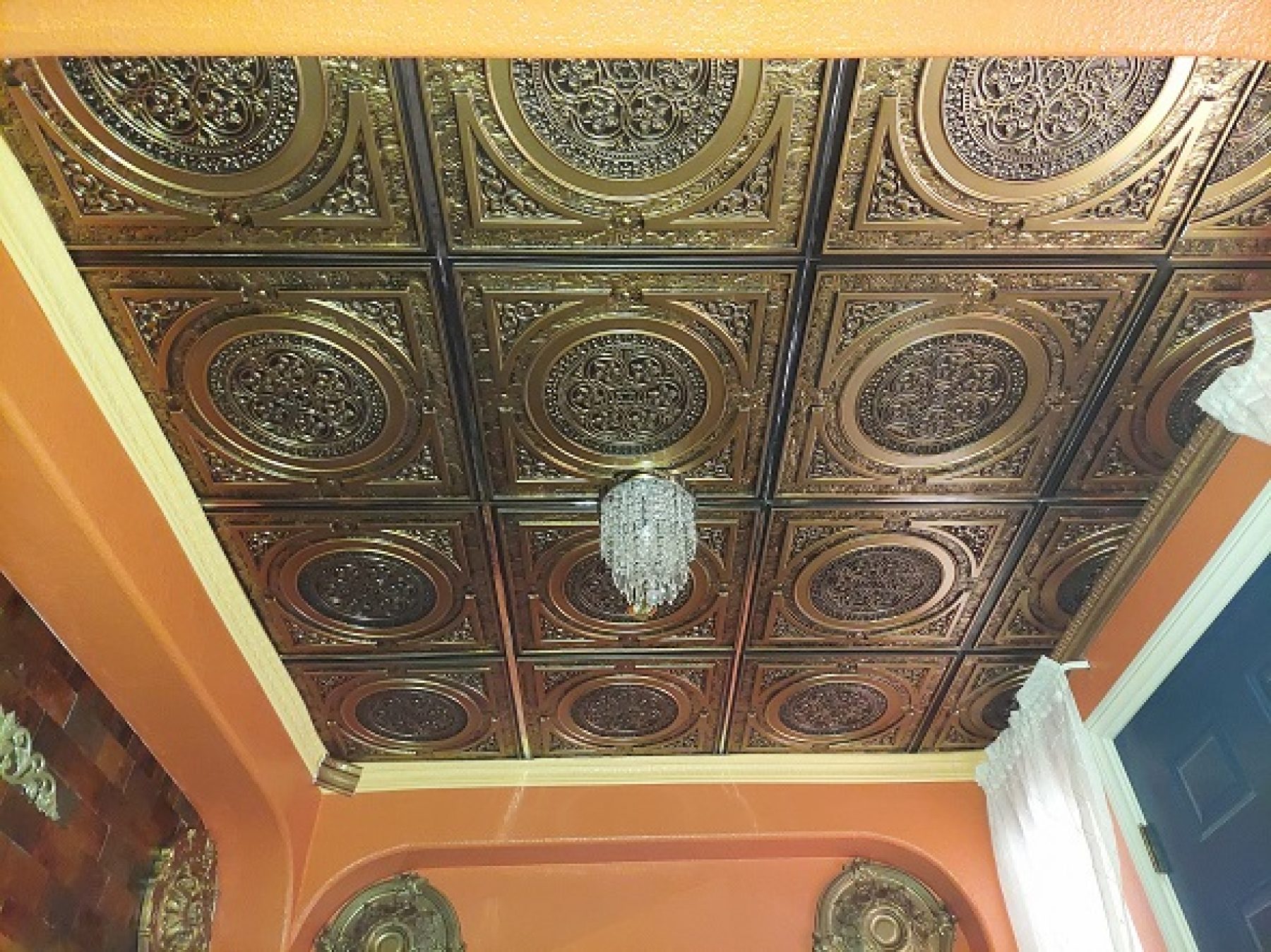 house entry ceiling tile