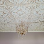 Diamond wreath glue up styrofoam ceiling tile 20 in x 20 in r02 1