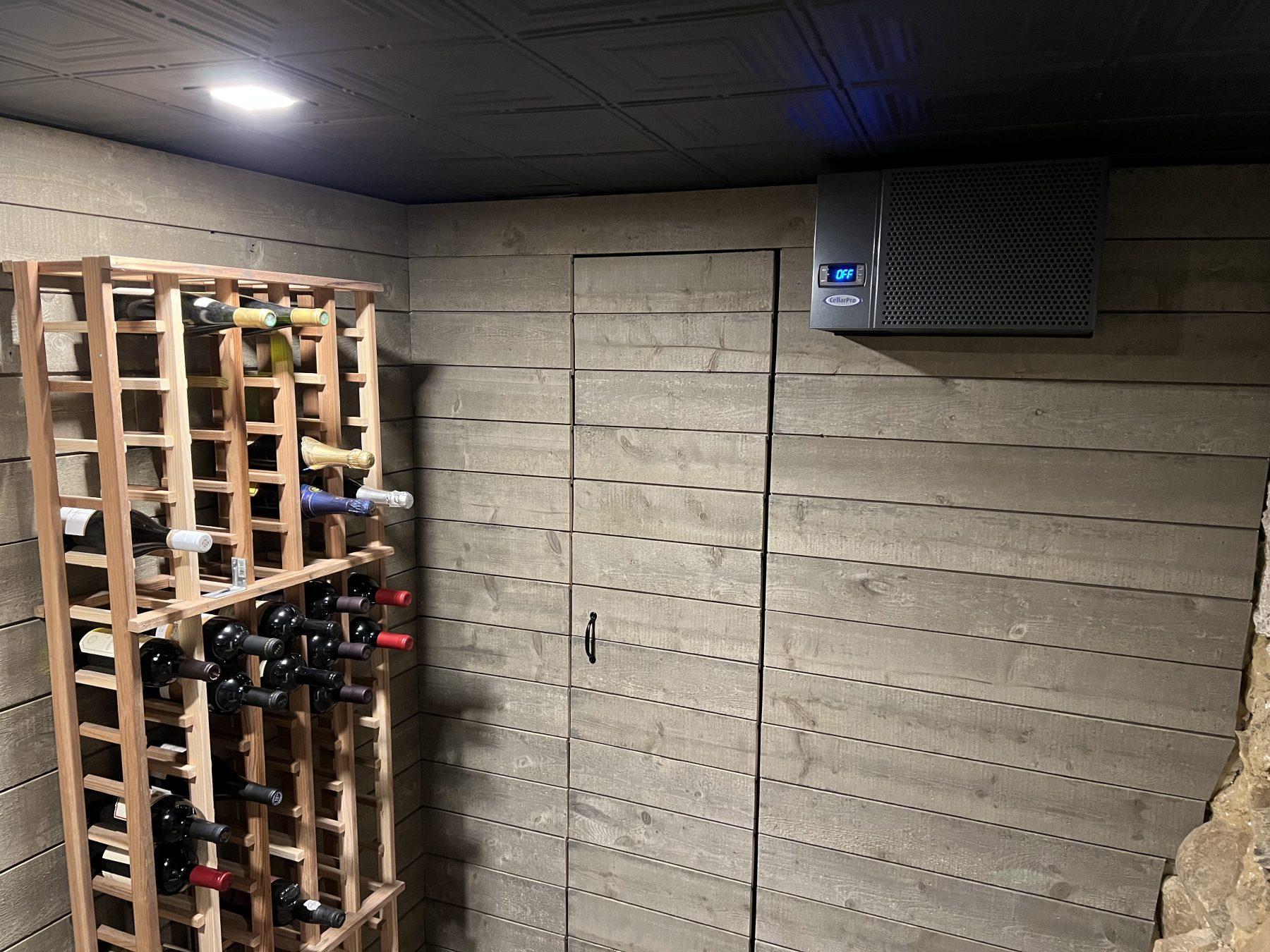 barn house wine cellar