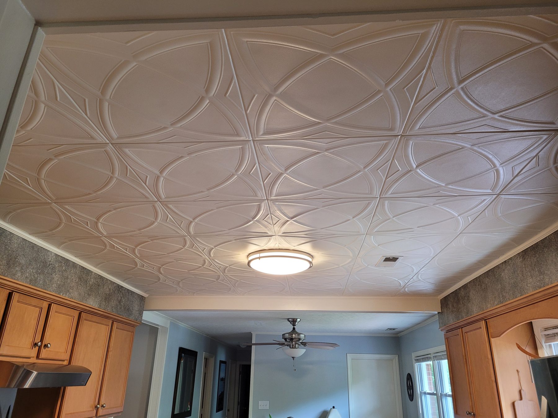 Elliptical Illusion Glueup Styrofoam Ceiling Tile20inx20in R 13 1800x1350 
