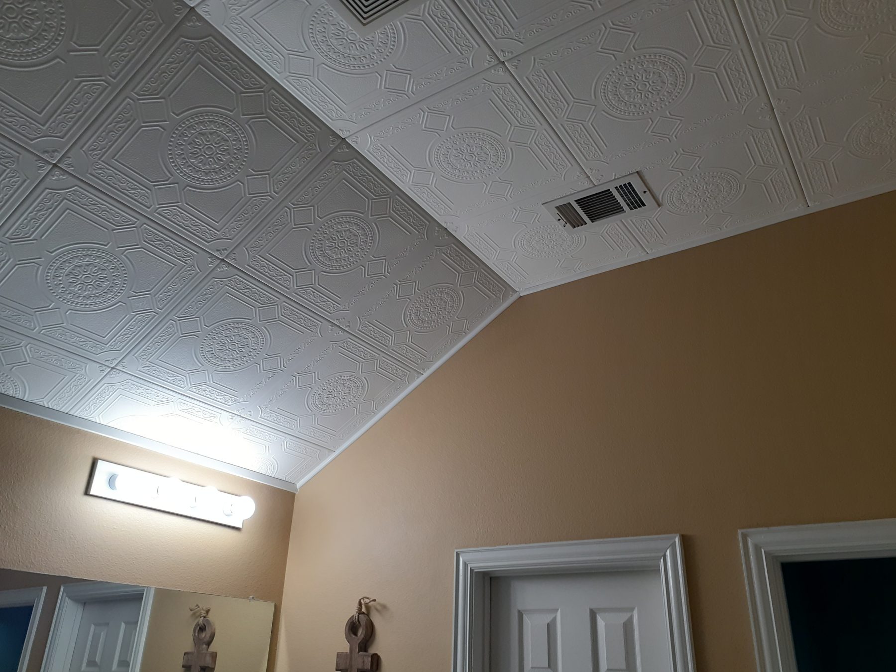 bathroom ceiling