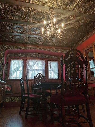  french opera house dining room ceiling