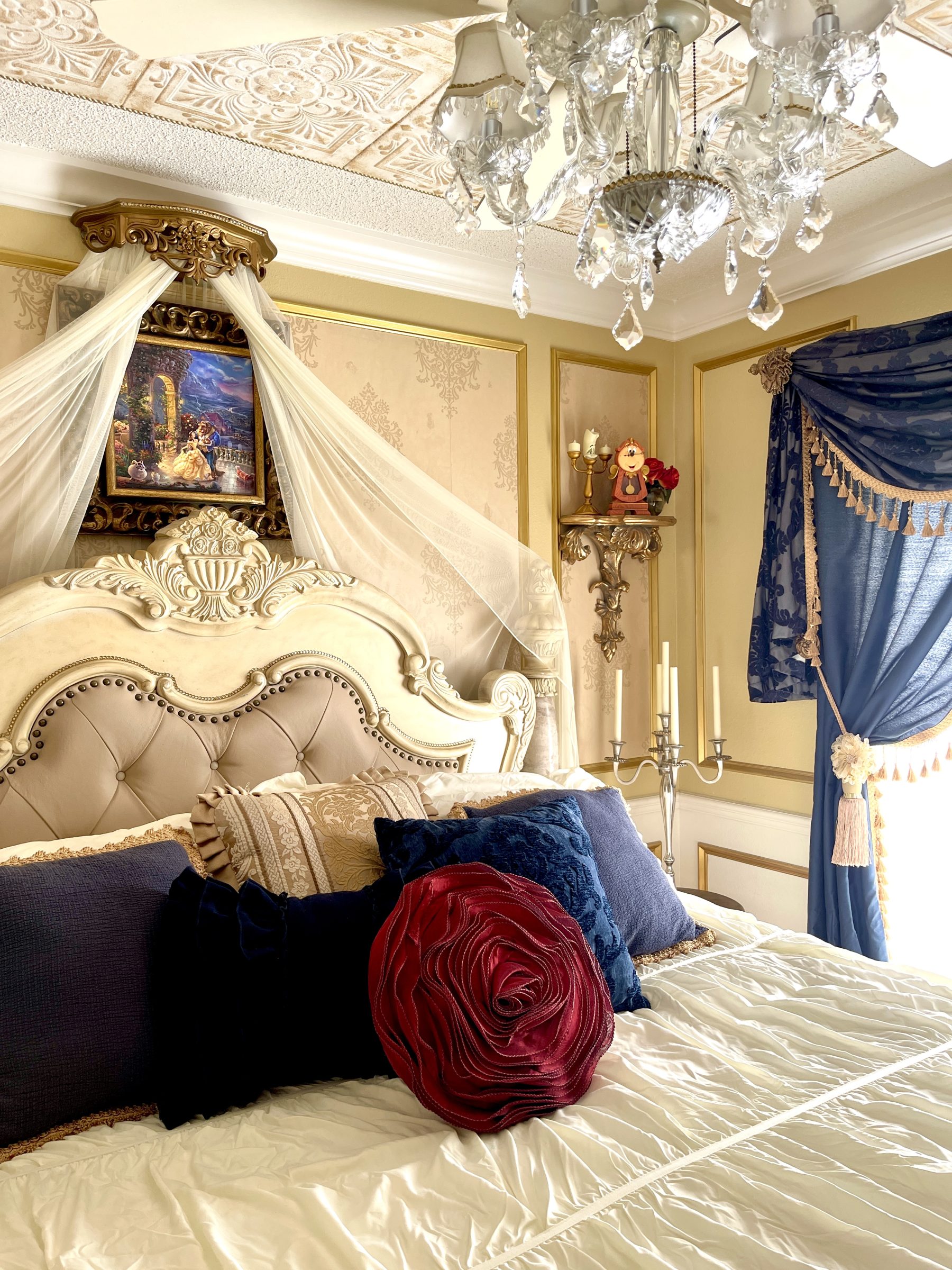 beauty the beast french castle bedroom