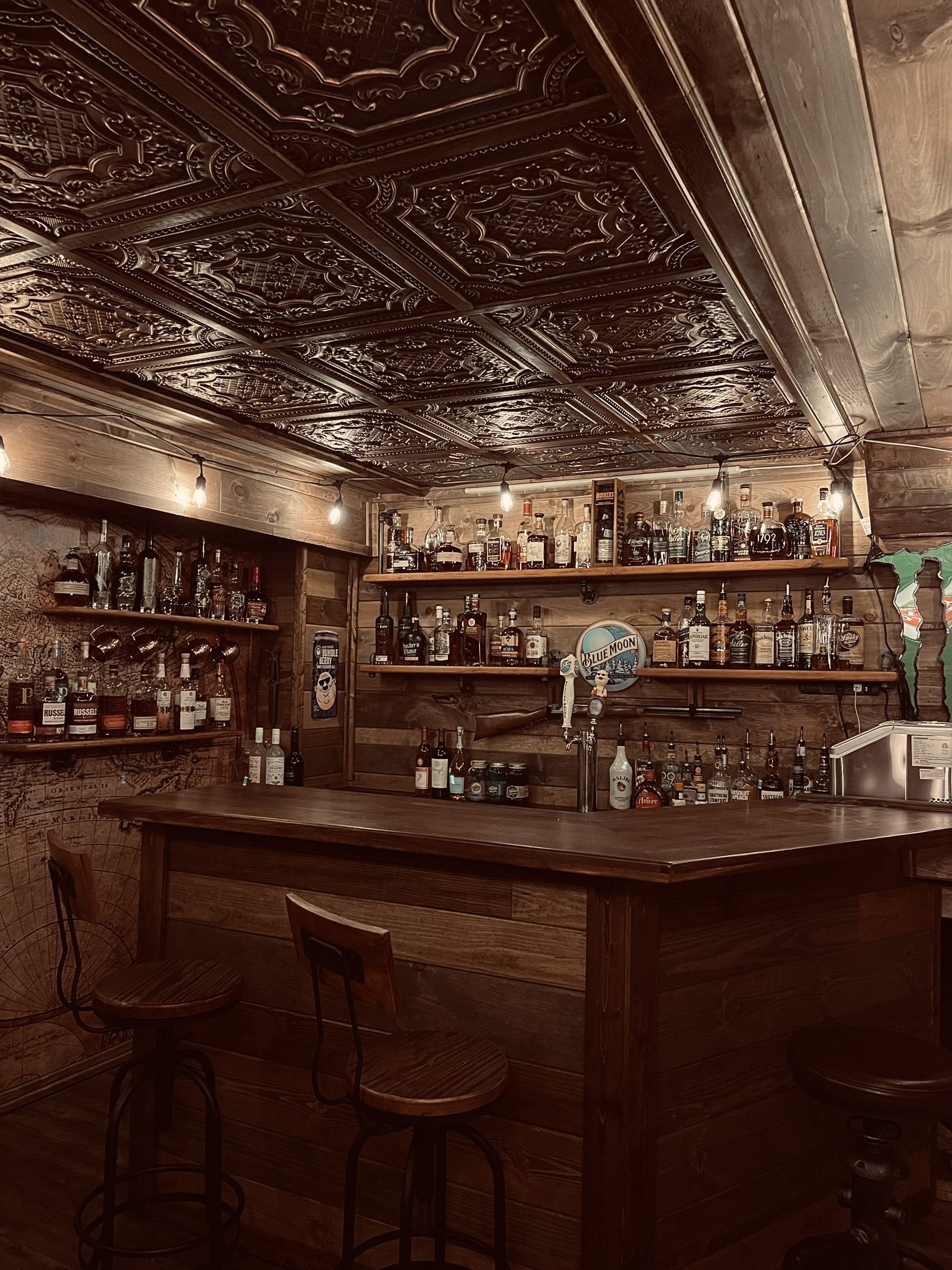 basement bar