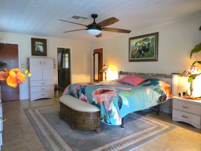 foam wood ceiling planks in bedroom