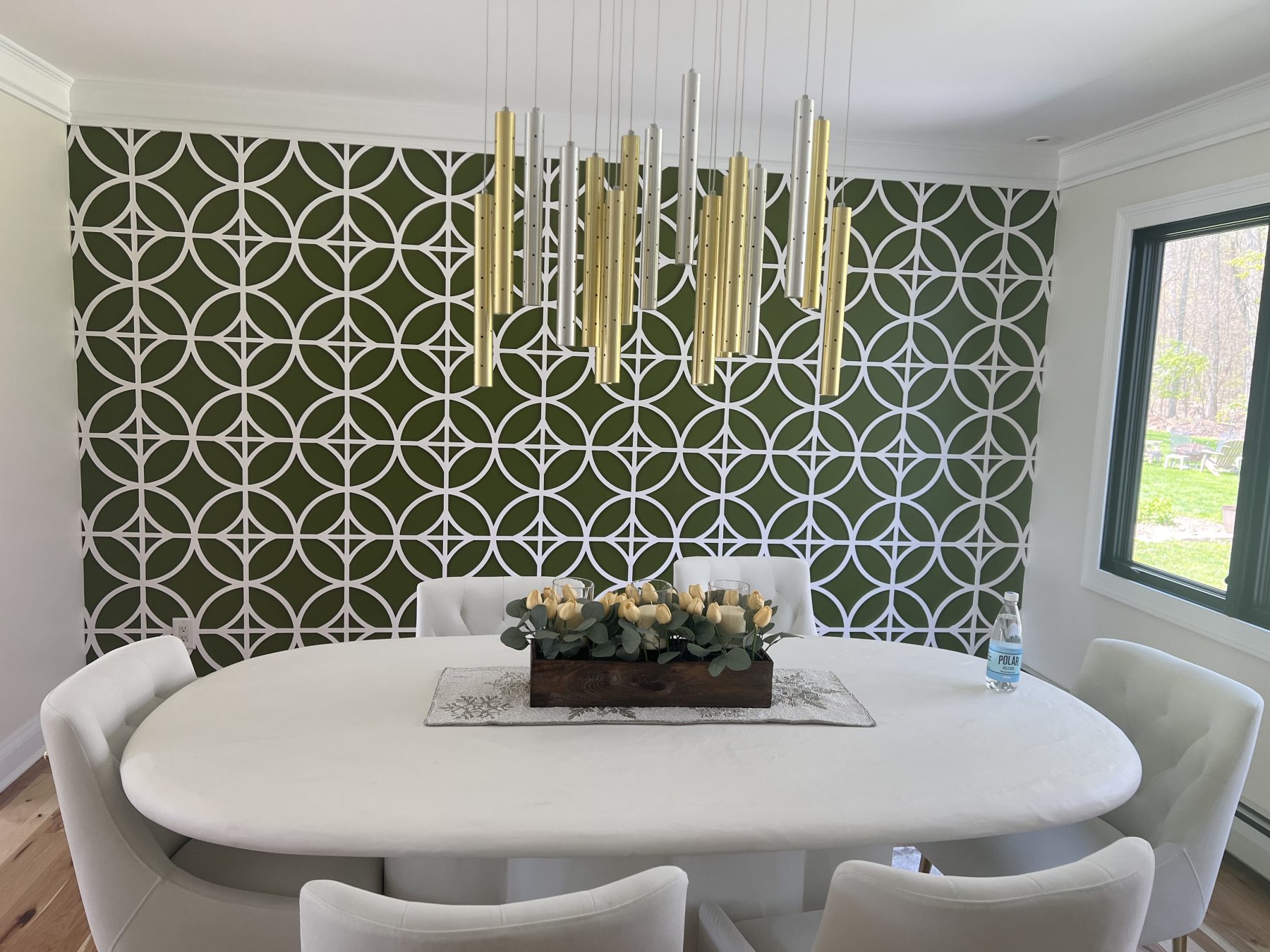 Accent Wall With Decorative Wall Tiles Photo Contest   Crosby Decorative Fretwork Wood Pvc Wall Panels 1800x1350 