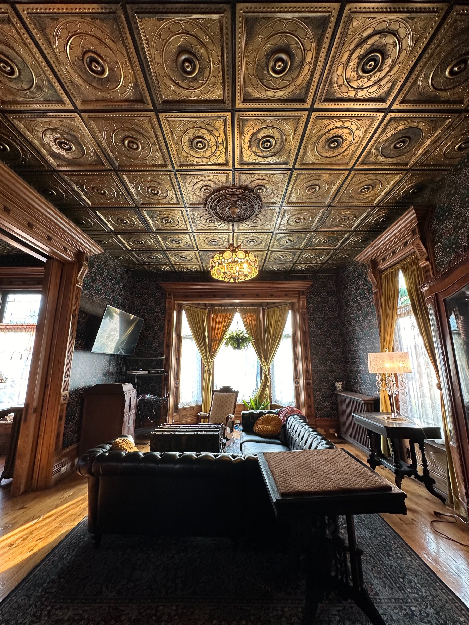 historic home ceiling tiles