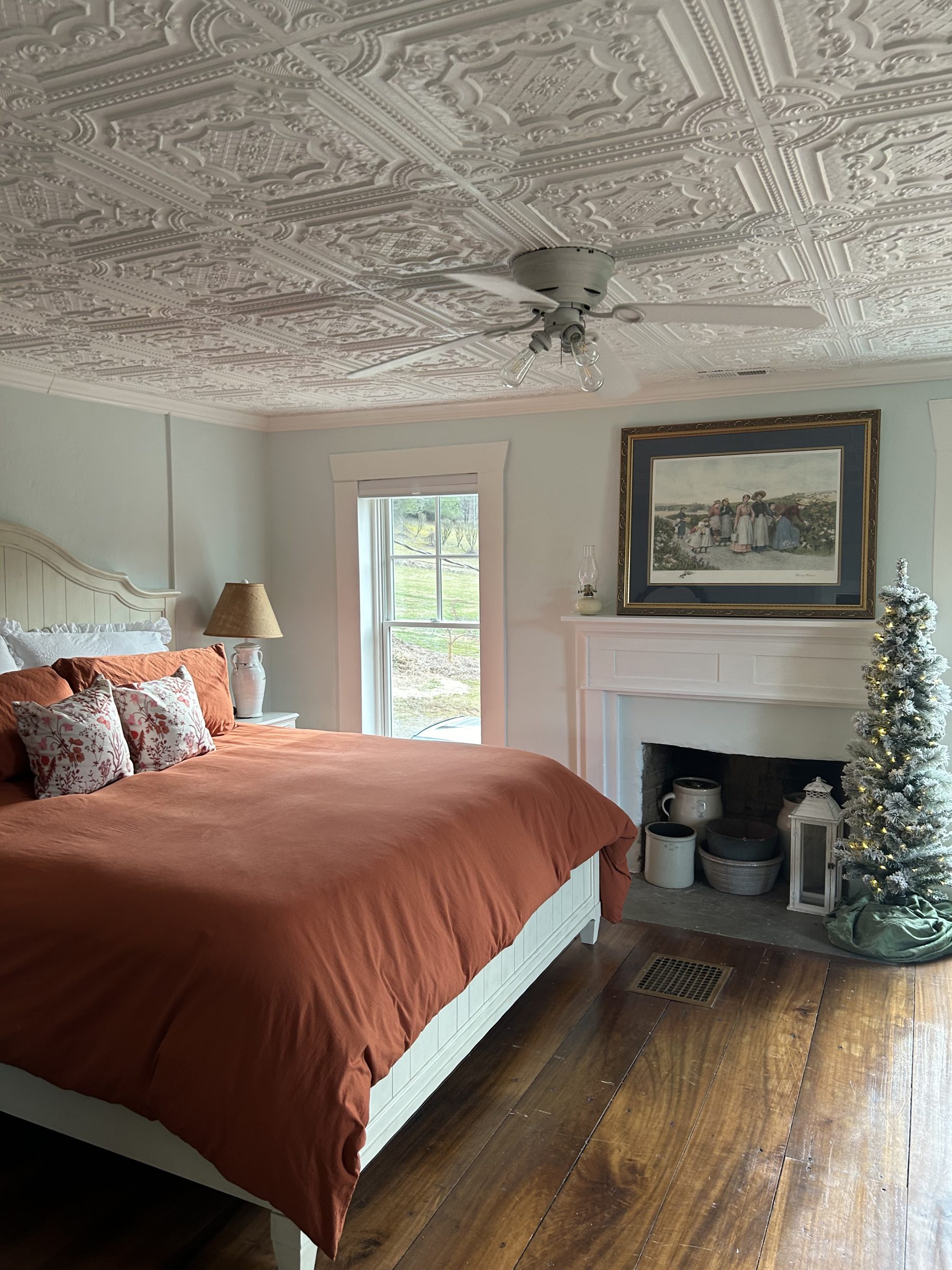 faux ceiling master bedroom makeover