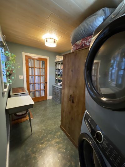 laundry room ceiling restoration