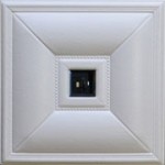 Contemporary Cabana - Faux Leather Ceiling Tile - #DCT LRT20