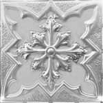 Large Snowflake - Aluminum Ceiling Tile - 24"x24" - #2452