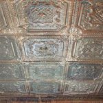 Elizabethan Shield - Copper Ceiling Tile - 24"x24' - #2421