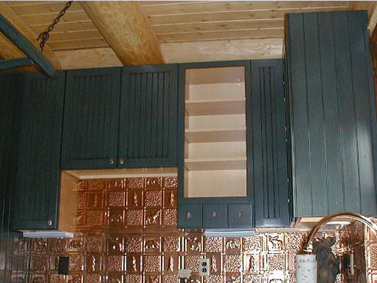 Gwen's Cabin - Aluminum Backsplash Tile - #0512 - Polished Brass