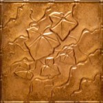Creeping Ivy - Copper Ceiling Tile - 24"x24" - #2491