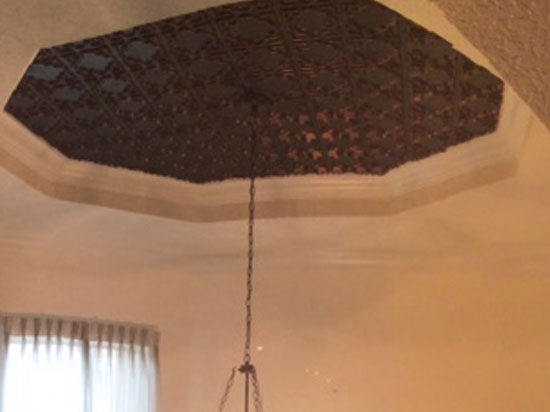 Casablanca – Faux Tin Ceiling Tile – Glue up – 24″x24″ – #142