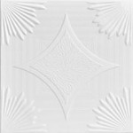 Sunset Boulevard - Styrofoam Ceiling Tile - 20"x20" - #R35