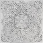 Spanish Silver - Styrofoam Ceiling Tile - 20"x20" - #R139