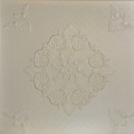 Bridal Bouquet - Styrofoam Ceiling Tile - 20"x20" - #R220