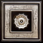 Autumn Tendrils – Faux Tin Ceiling Tile – 24″x24″ – #219