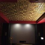 Golden Prague - Faux Tin Ceiling Tile - Glue up - 24"x24" - #218
