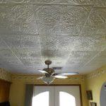Spanish Silver Styrofoam Ceiling Tile 20"x20" - #R139