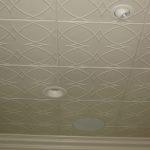 Circles and Stars - Styrofoam Ceiling Tile - 20"x20" - #R82