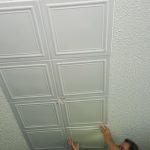 Line Art - Styrofoam Ceiling Tile - 20"x20" - #R 24