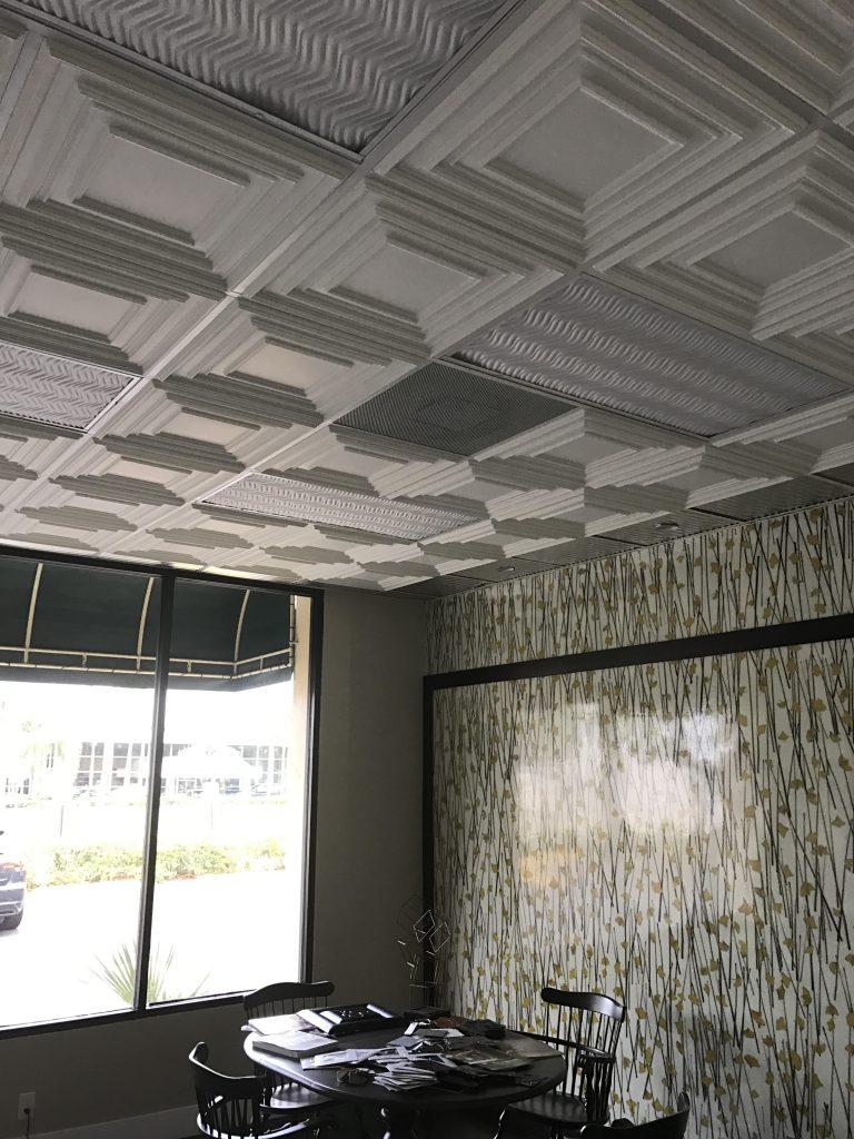 Schoolhouse - Faux Tin Ceiling Tile - #222 - Idea Library