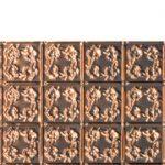 Autumn Leaves - Copper Backsplash Tile - #0608
