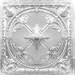 Compass Rose - Aluminum Ceiling Tile - 24"x24" - #2453