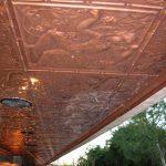 D'vine Cherub - Copper Ceiling Tile - 24"x24" - #2484