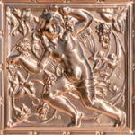 D'vine Cherub - Copper Ceiling Tile - 24"x24" - #2484
