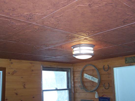 Longhorn – Aluminum Ceiling Tile – 24″x24″ – #2426