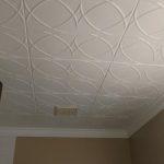 Circles and Stars - Styrofoam Ceiling Tile - 20"x20" - #R82