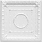 Romanesque Wreath - Styrofoam Ceiling Tile - 20" x 20" - #R 47
