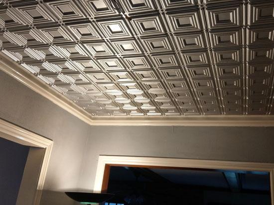 Dimensional Squares – Faux Tin Ceiling Tile – Glue up – 24″x24″ – #153