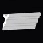 DIY Foam Crown Molding Pack 3.5" Wide 95.5" Long (32 ln. ft. / pack) - #CC 353 - Plain White