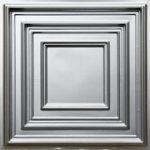 Schoolhouse - Faux Tin Ceiling Tile - #222 - Silver