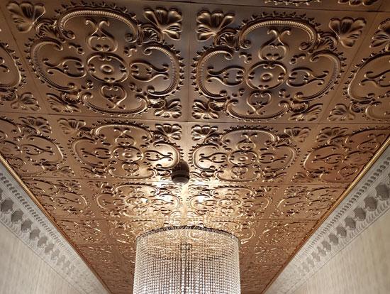 Alhambra – Faux Tin Ceiling Tile – 24″x24″ – #217