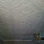 Diamond Wreath - Styrofoam Ceiling Tile - 20"x20" - #R02 - Plain White