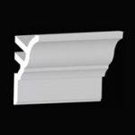 DIY Foam Crown Molding - 5.5" Wide 95.5" Long - #CC 551 - Plain White