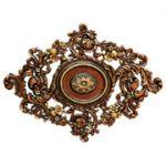Vines Garden - FAD Hand Painted Ceiling Medallion - #CCMF-123