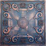 Faux Tin Ceiling Tile - 24"x24" - #DCT 22 - Rustic Copper