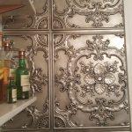 Faux Tin Ceiling Tile - 24"x24" - #DCT 19 - Aged Silver