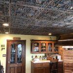 Faux Tin Ceiling Tile - 24 x 24 - #DCT 10 - Smocked Gold